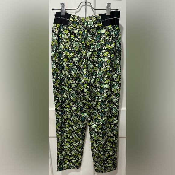 Women’s Scotch & Soda Floral Printed Trousers - Picture 5 of 7